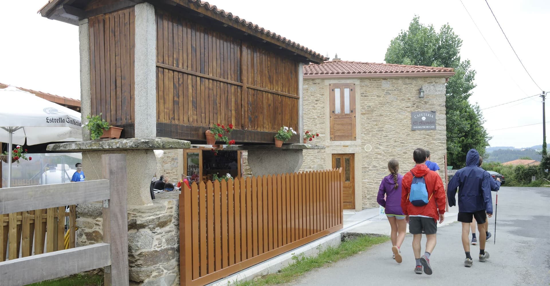 Albergue de peregrinos el Alemán en Arzúa